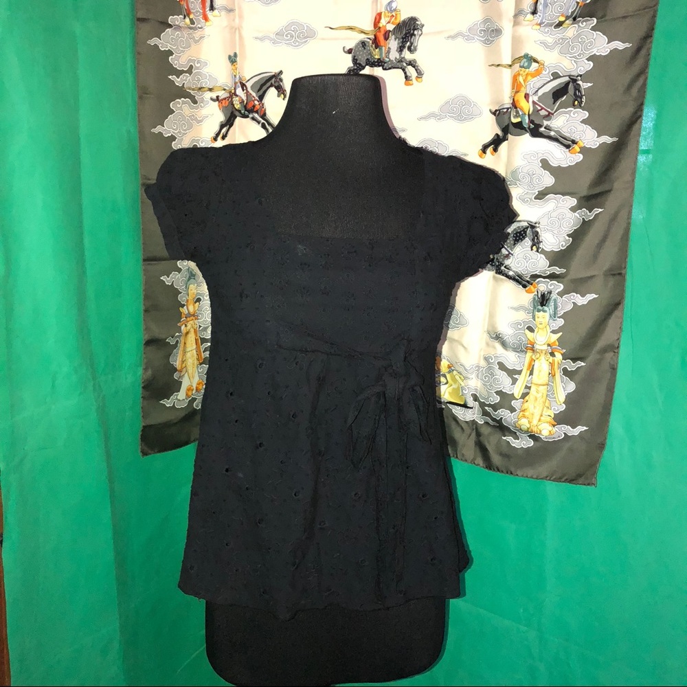 Fresh touch size small navy top